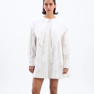 Damson Madder clementine dress in white